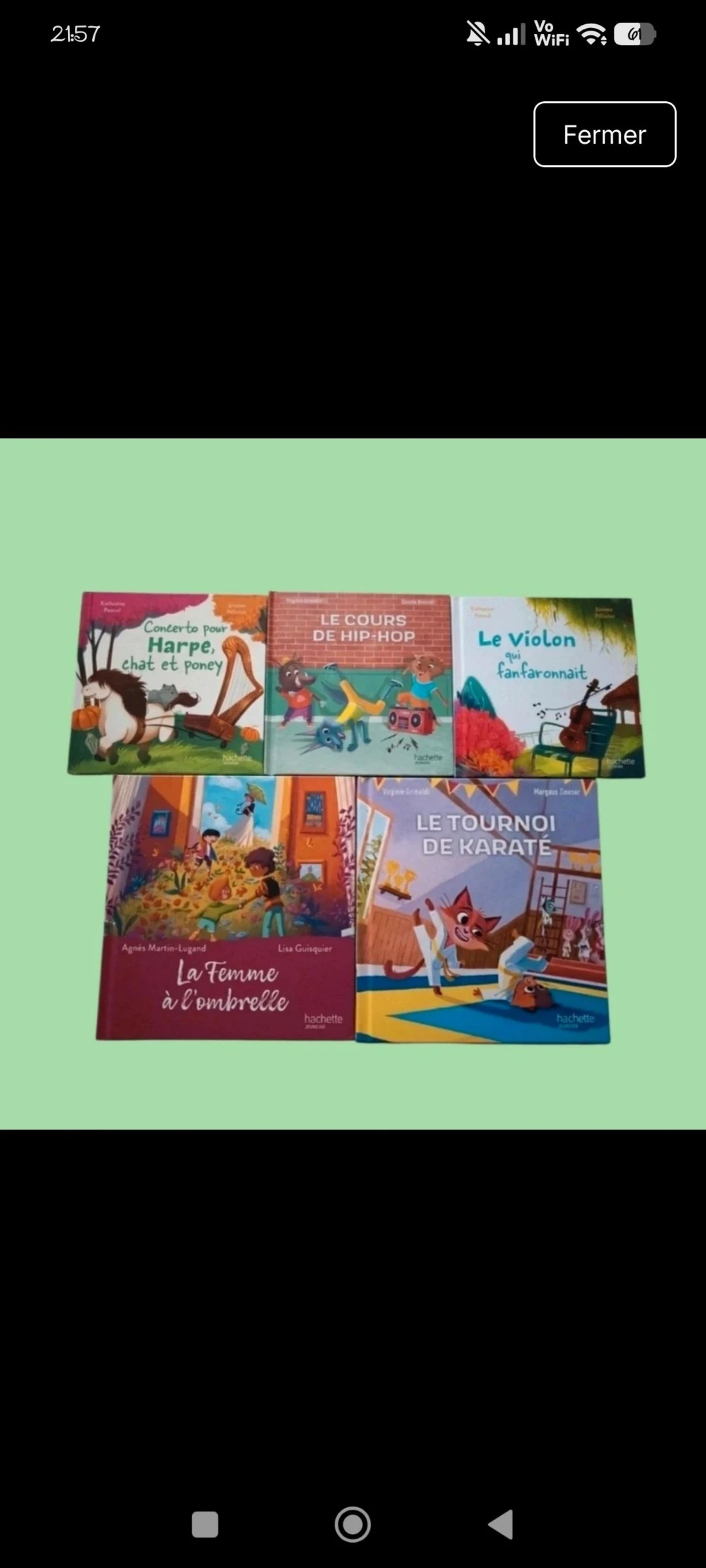 📚 Lot de 5 livres jeunesse illustrés